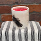 Signature Round Raku Pottery Candle