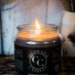 Country Comfort Jar Candle w/Silver Lid